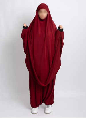 Khimar-Set mit Serwal | Islamische Bekleidung für Schwestern | Hoor Al Ayn