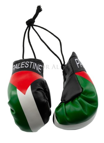 Mini-Boxhandschuhe Palestine – Auto Deko Anhänger | Hoor Al Ayn Shop