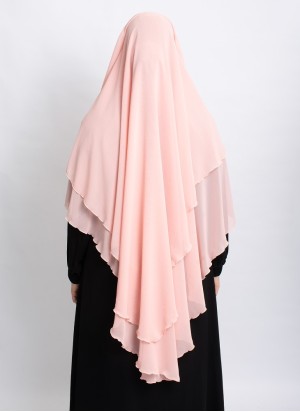 Khimar aus Chiffon – Zweilagig & Bedeckend