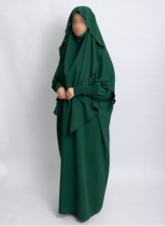Khimar Set mit Abaya – elegantes 2-teiliges Design | Hoor Al Ayn
