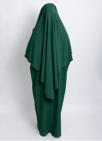 Khimar Set mit Abaya – elegantes 2-teiliges Design | Hoor Al Ayn