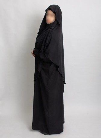 Khimar Set mit Abaya – elegantes 2-teiliges Design | Hoor Al Ayn