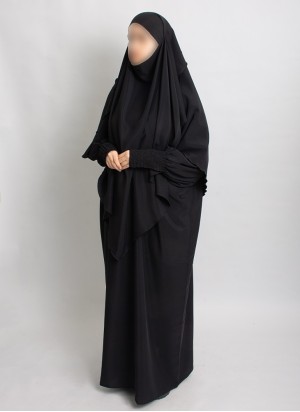 Khimar Set mit Abaya – elegantes 2-teiliges Design | Hoor Al Ayn