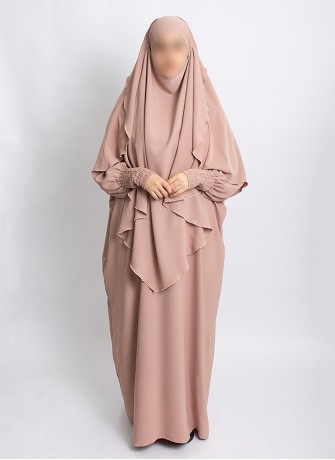 Khimar Set mit Abaya – elegantes 2-teiliges Design | Hoor Al Ayn