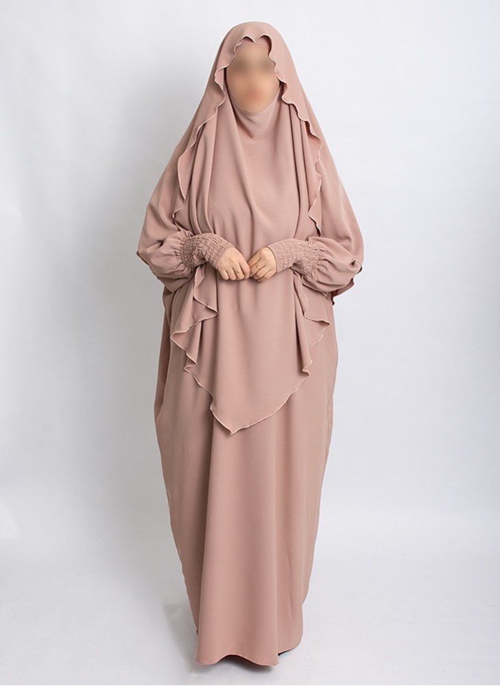 Khimar Set mit Abaya – elegantes 2-teiliges Design | Hoor Al Ayn