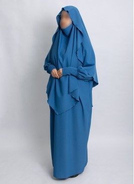 Khimar Set mit Abaya – elegantes 2-teiliges Design | Hoor Al Ayn