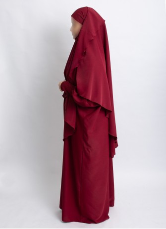 Khimar Set mit Abaya – elegantes 2-teiliges Design | Hoor Al Ayn