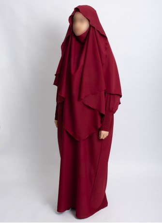 Khimar Set mit Abaya – elegantes 2-teiliges Design | Hoor Al Ayn