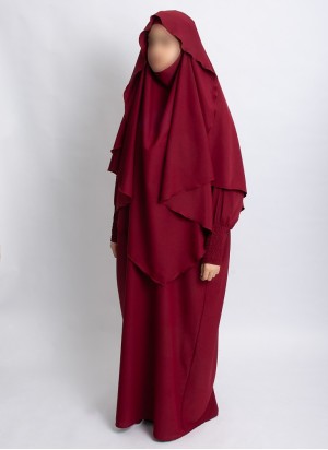 Khimar Set mit Abaya – elegantes 2-teiliges Design | Hoor Al Ayn
