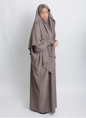 Khimar Set mit Abaya – elegantes 2-teiliges Design | Hoor Al Ayn
