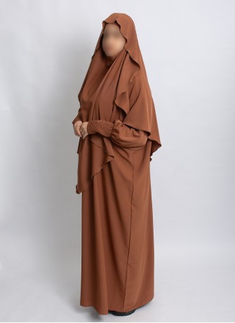 Khimar Set mit Abaya – elegantes 2-teiliges Design | Hoor Al Ayn