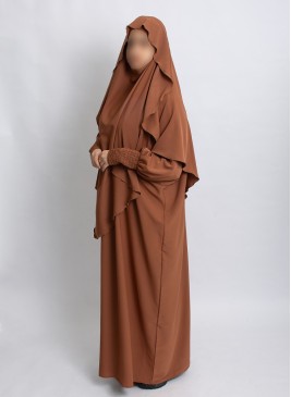 Khimar Set mit Abaya – elegantes 2-teiliges Design | Hoor Al Ayn