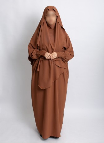 Khimar Set mit Abaya – elegantes 2-teiliges Design | Hoor Al Ayn
