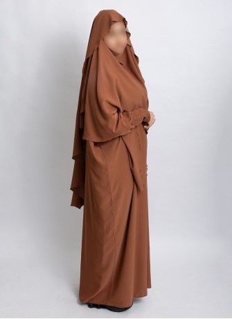 Khimar Set mit Abaya – elegantes 2-teiliges Design | Hoor Al Ayn