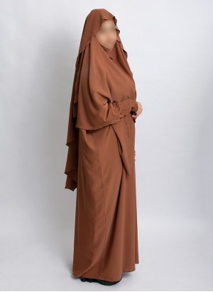 Khimar Set mit Abaya – elegantes 2-teiliges Design | Hoor Al Ayn