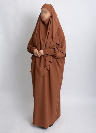 Khimar Set mit Abaya – elegantes 2-teiliges Design | Hoor Al Ayn