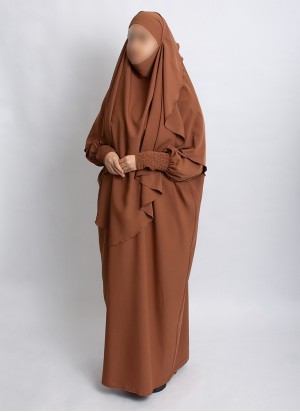 Khimar Set mit Abaya – elegantes 2-teiliges Design | Hoor Al Ayn