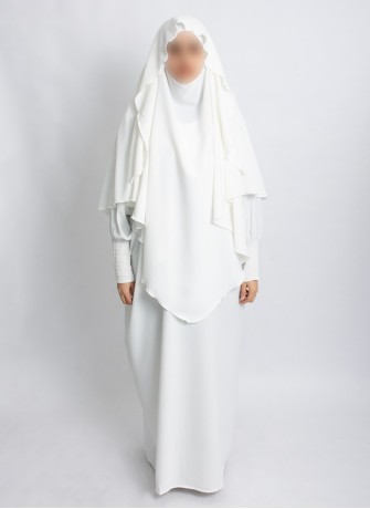 Khimar Set mit Abaya – elegantes 2-teiliges Design | Hoor Al Ayn