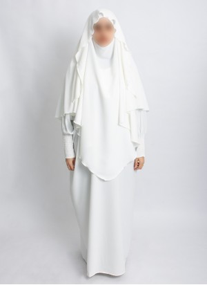 Khimar Set mit Abaya – elegantes 2-teiliges Design | Hoor Al Ayn