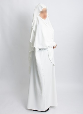 Khimar Set mit Abaya – elegantes 2-teiliges Design | Hoor Al Ayn