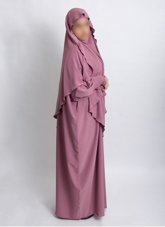 Khimar Set mit Abaya – elegantes 2-teiliges Design | Hoor Al Ayn