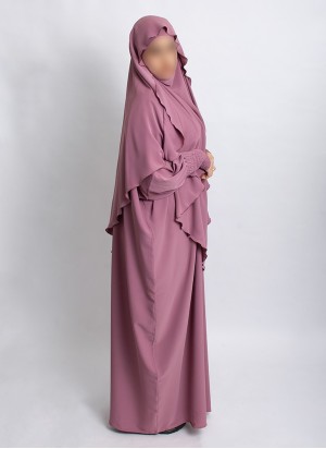 Khimar Set mit Abaya – elegantes 2-teiliges Design | Hoor Al Ayn