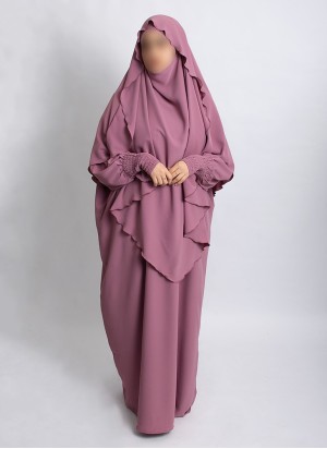 Khimar Set mit Abaya – elegantes 2-teiliges Design | Hoor Al Ayn