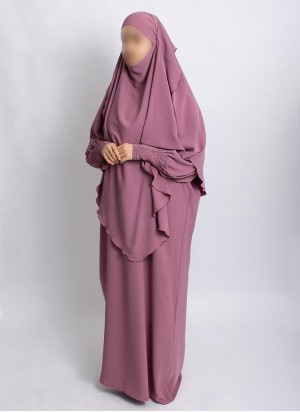 Khimar Set mit Abaya – elegantes 2-teiliges Design | Hoor Al Ayn