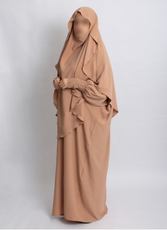 Khimar Set mit Abaya – elegantes 2-teiliges Design | Hoor Al Ayn