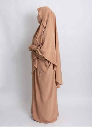 Khimar Set mit Abaya – elegantes 2-teiliges Design | Hoor Al Ayn