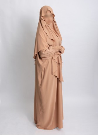 Khimar Set mit Abaya – elegantes 2-teiliges Design | Hoor Al Ayn