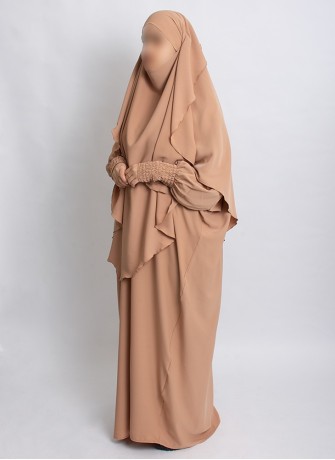 Khimar Set mit Abaya – elegantes 2-teiliges Design | Hoor Al Ayn