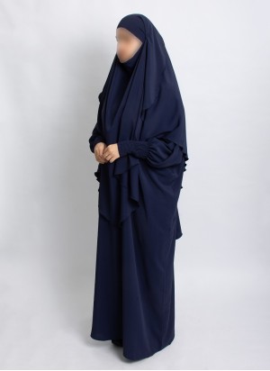Khimar Set mit Abaya – elegantes 2-teiliges Design | Hoor Al Ayn