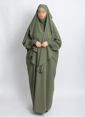 Khimar Set mit Abaya – elegantes 2-teiliges Design | Hoor Al Ayn