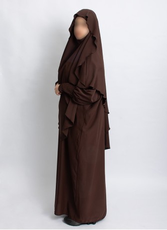 Khimar Set mit Abaya – elegantes 2-teiliges Design | Hoor Al Ayn