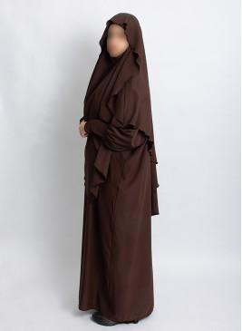 Khimar Set mit Abaya – elegantes 2-teiliges Design | Hoor Al Ayn