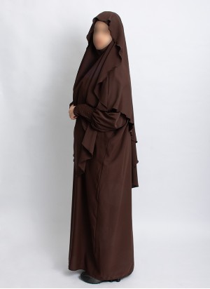 Khimar Set mit Abaya – elegantes 2-teiliges Design | Hoor Al Ayn