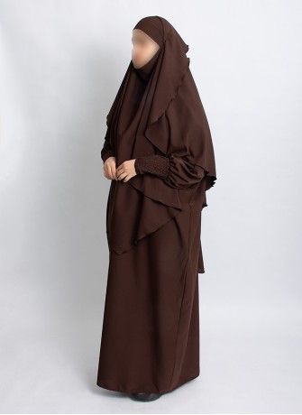 Khimar Set mit Abaya – elegantes 2-teiliges Design | Hoor Al Ayn