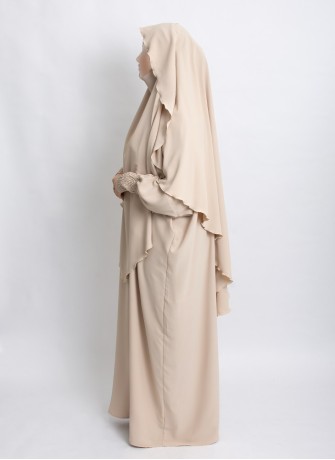 Khimar Set mit Abaya – elegantes 2-teiliges Design | Hoor Al Ayn