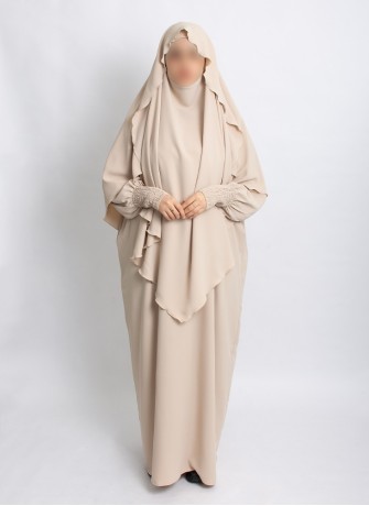 Khimar Set mit Abaya – elegantes 2-teiliges Design | Hoor Al Ayn