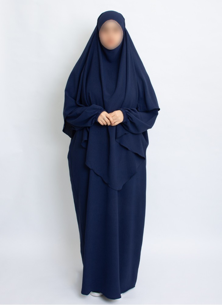 Zweiteiliges Khimar-Set mit Abaya | Hoor Al Ayn