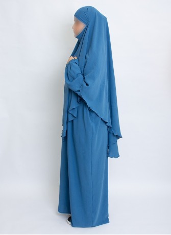 Zweiteiliges Khimar-Set mit Abaya | Hoor Al Ayn