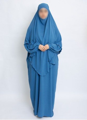 Zweiteiliges Khimar-Set mit Abaya | Hoor Al Ayn