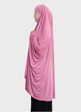 Langer Stretch Khimar zum Binden – Hoor Al Ayn Eigenkollektion