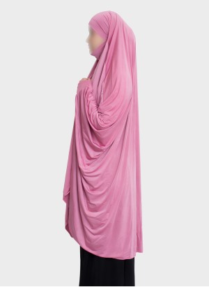 Langer Stretch Khimar zum Binden – Hoor Al Ayn Eigenkollektion