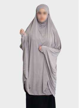 Langer Stretch Khimar zum Binden – Hoor Al Ayn Eigenkollektion