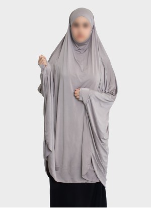 Langer Stretch Khimar zum Binden – Hoor Al Ayn Eigenkollektion