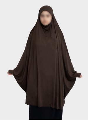 Langer Stretch Khimar zum Binden – Hoor Al Ayn Eigenkollektion