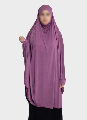 Langer Stretch Khimar zum Binden – Hoor Al Ayn Eigenkollektion