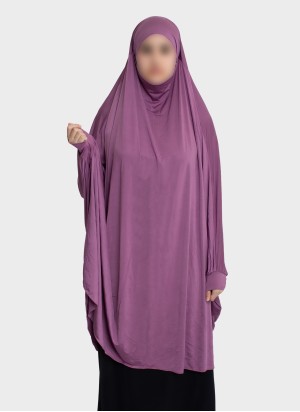Langer Stretch Khimar zum Binden – Hoor Al Ayn Eigenkollektion
